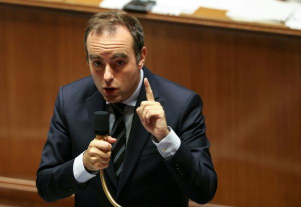 Le Premier ministre Sébastien Lecornu le 15 octobre 2025 à l'Assemblée nationale à Paris 
