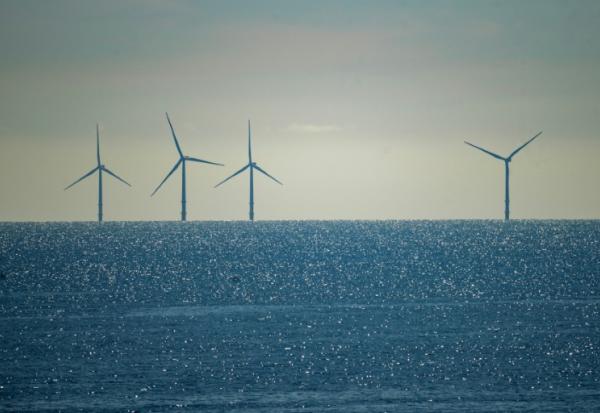 Des éoliennes marines entre le Danemark et l'Allemagne en 2025