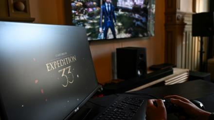 Le jeu vidéo "Clair Obscur, Expedition 33" au studio Sandfall Interactive, le 10 avril 2025 à Montpellier, dans l'Hérault