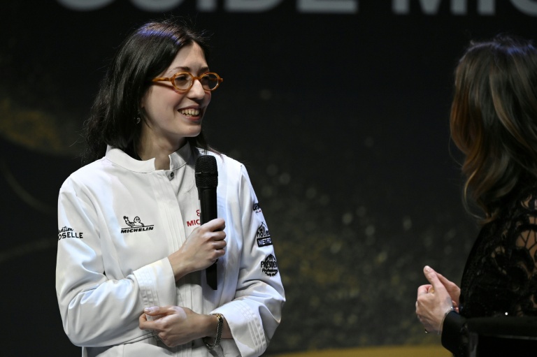 La cheffe italienne du restaurant 