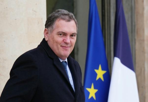 Le ministre des Transports Philippe Tabarot à Paris le 17 décembre 2025