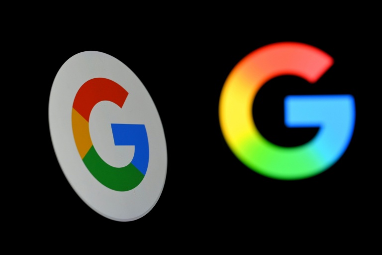 Logos Google à Bruxelles, le 29 septembre 2025.