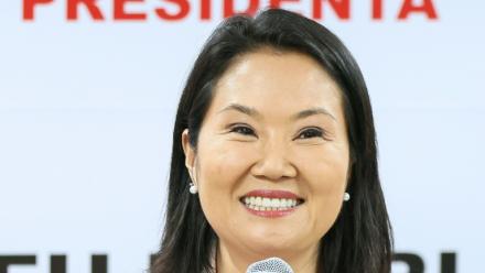 La candidate de droite Keiko Fujimori, vainqueure de la présidentielle au Pérou, le 24 juin 2026 à Lima