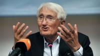 Le philosophe allemand Jürgen Habermas, le 6 août 2013 à Athènes 