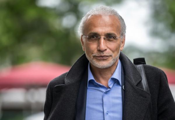 L'islamologue suisse Tariq Ramadan arrive au tribunal de Genève, le 29 mai 2024