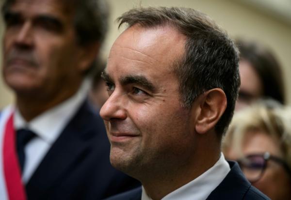 Le nouveau Premier ministre Sébastien Lecornu, le 13 septembre 2025 à Mâcon 
