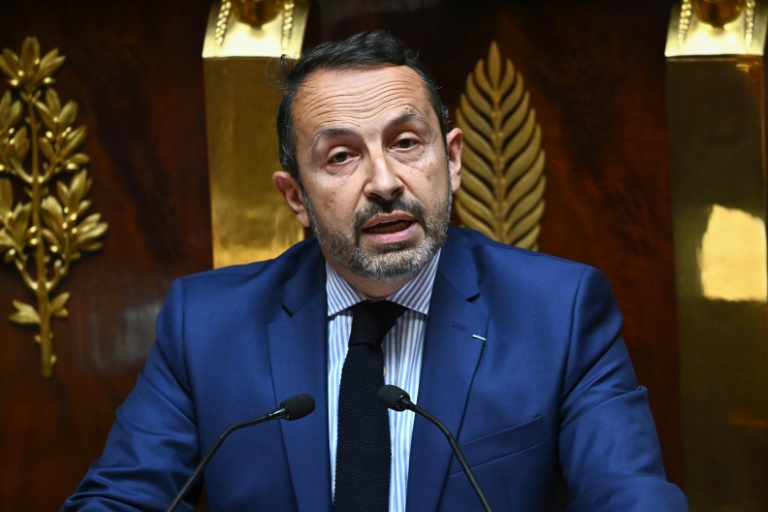 Le député du Rassemblement national et vice-président de l'Assemblée nationale, Sébastien Chenu, le 6 juillet 2026 à l'Assemblée, à Paris