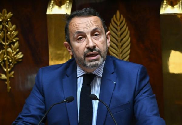 Le député du Rassemblement national et vice-président de l'Assemblée nationale, Sébastien Chenu, le 6 juillet 2026 à l'Assemblée, à Paris