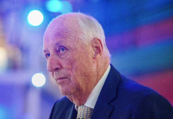 Le roi Harald V de Norvège, le 21 mai 2025 à Oslo