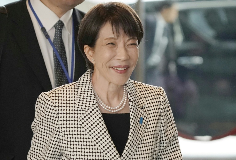 La Première ministre japonaise Sanae Takaichi à Tokyo, le 10 février 2026