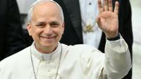 Le pape Léon XIV au Vatican, le 12 mai 2025