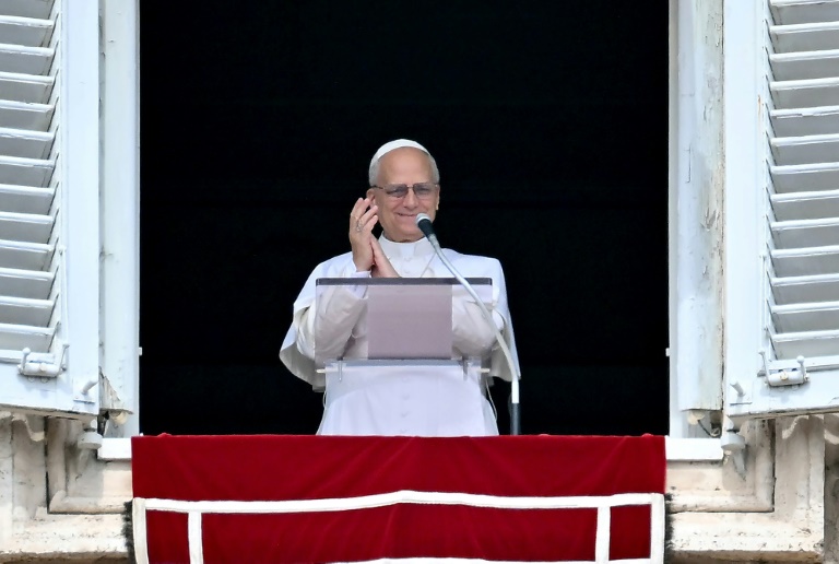 Le pape Léon XIV, le 14 septembre 2025 au Vatican 