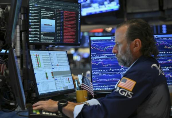 Un opérateur à la Bourse de New York, le 24 août 2026