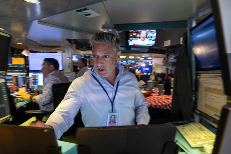 Traders à la Bourse de New York le 3 septembre 2025.