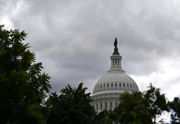 Le dôme du Capitole de Washington, siège du Congrès américain, le 10 octobre 2025
