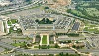 Vue aérienne du Pentagone, le 20 septembre 2025 à Washington