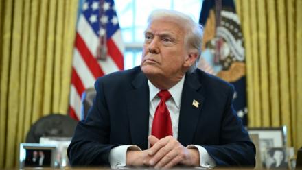 Le président américain Donald Trump, le 26 mars 2025 à Washington
