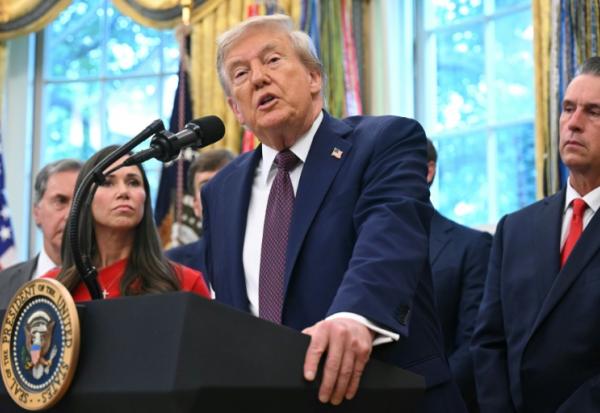 Le président américain Donald Trump à la Maison Blanche à Washington, le 2 septembre 2025
