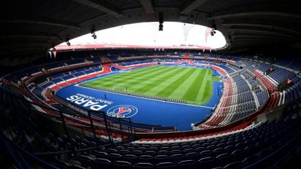 Vue d'ensemble du Parc des Princes prise le 15 avril 2016