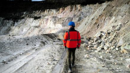 Vue du site Imerys de Beauvoir (à Echassières dans l'Allier), où l'Etat français prévoit une prise de participation minoritaire via un investissement de 50 millions de la Banque des Territoires