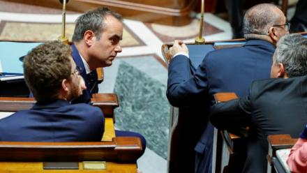 Le Premier ministre Sébastien Lecornu, lors de la session de questions au gouvernement à l'Assemblée nationale, Paris, le 8 avril 2026