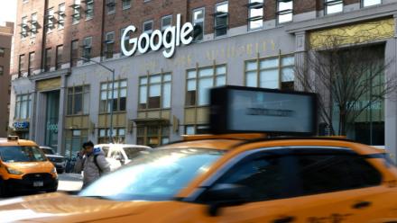 Le siège de Google à New York, le 22 janvier 2026