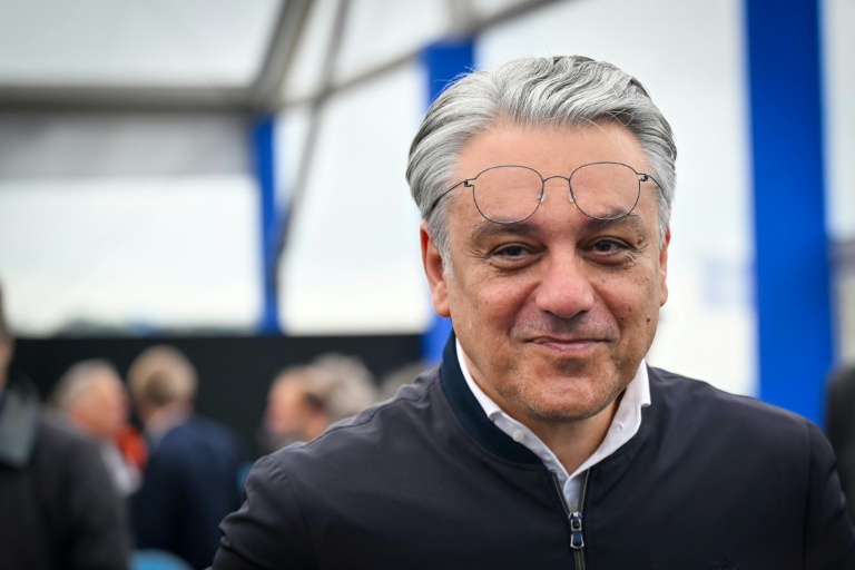 L'ancien PDG de Renault Luca de Meo, le 27 mai 2025 à Dieppe, dans le nord-ouest de la France