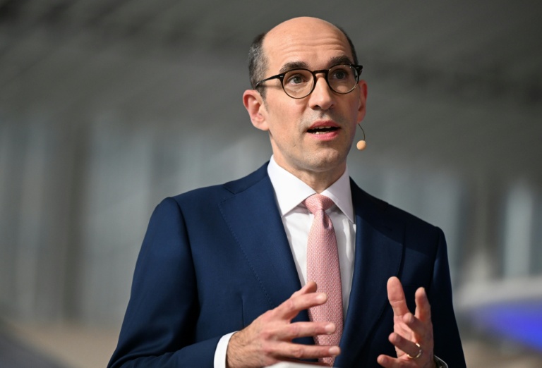 Le directeur financier de Lufthansa, Till Streichert, à Francfort en Allemagne le 6 mars 2026