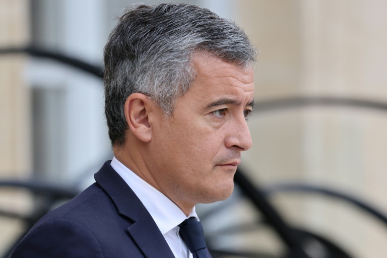 Le mnistre de la Justice, Gérald Darmanin à la sortie de l'Elysée, le 10 juin 2026 à Paris