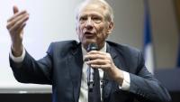L'ancien Premier ministre Dominique de Villepin à Strasbourg le 12 mai 2026