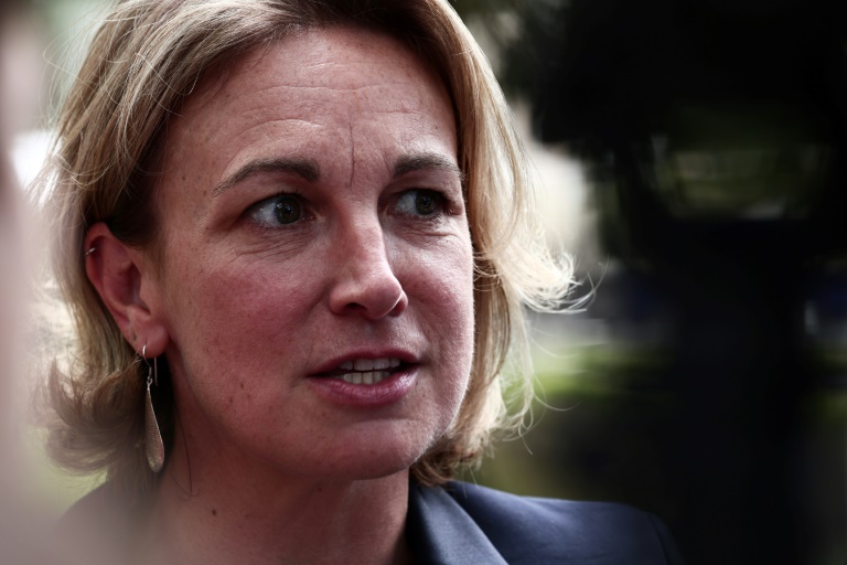 La secrétaire générale de la CFDT Marylise Léon à Boissy-la-Riviere, dans l'Essonne, le 26 août 2025