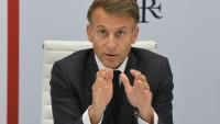 Le président français Emmanuel Macron le 2 octobre 2026 à Paris