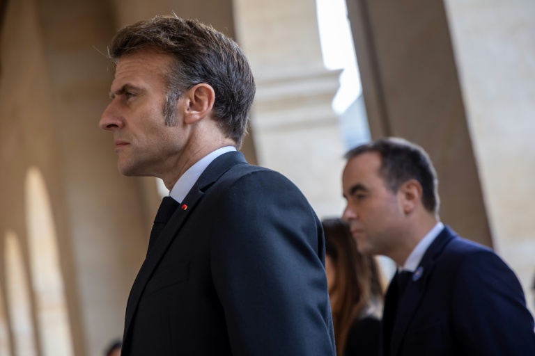 Emmanuel Macron et Sébastien Lecornu à Paris le 11 novembre 2025