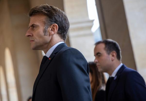 Emmanuel Macron et Sébastien Lecornu à Paris le 11 novembre 2025