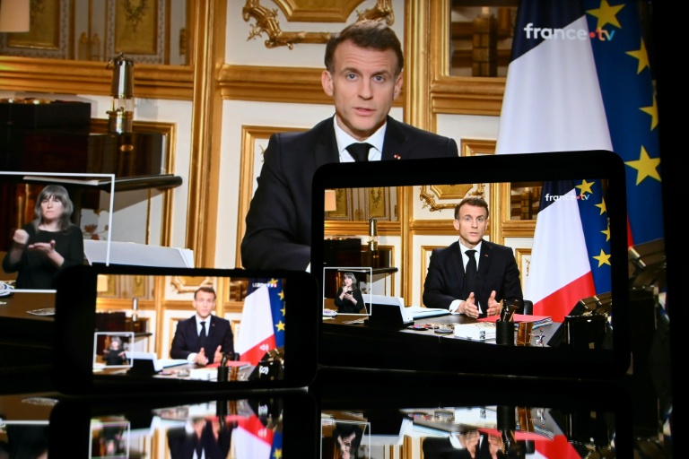 Allocution télévisée du président Emmanuel Macron, le 3 mars 2026 à Paris