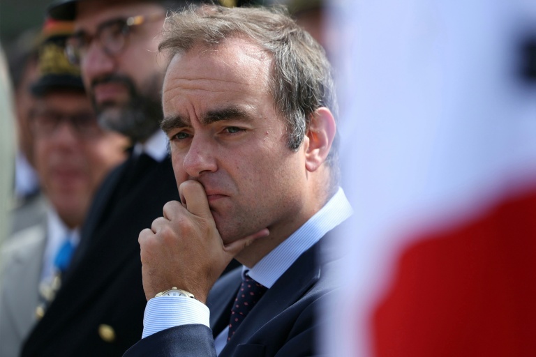 Le nouveau Premier ministre Sebastien Lecornu à Suresnes, dans les Hauts-de-Seine, le 4 septembre 2025