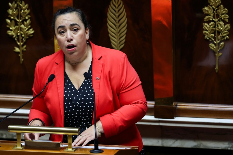 La députée écologiste Sabrina Sebaihi le 30 octobre 2025 à l'Assemblée nationale à Paris