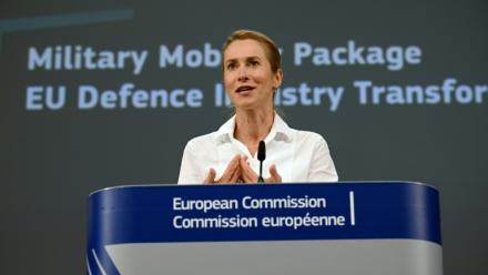 La cheffe de la diplomatie et de la politique de sécurité de l'UE, Kaja Kallas, donne une conférence de presse, le 19 novembre 2025 à Bruxelles