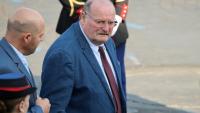 Michel Fournier, ministre délégué à la Ruralité, au défilé du 14-Juillet sur les Champs-Elysées à Paris, le 14 juillet 2026