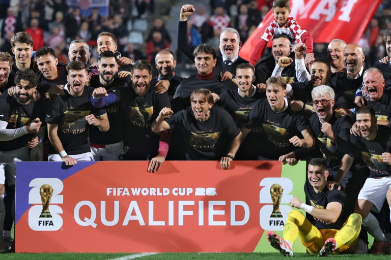 La Croatie s'est qualifiée pour le Mondial-2026 en battant les Iles Féroé (3-1) à Rijeka le 14 novembre 2025
