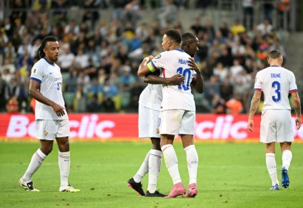 Mission accomplie pour l'équipe de France victorieuse de l'Ukraine en qualifications au Mondial, le 5 septembre 2025 à Wroclaw 
