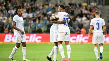 Mission accomplie pour l'équipe de France victorieuse de l'Ukraine en qualifications au Mondial, le 5 septembre 2025 à Wroclaw 