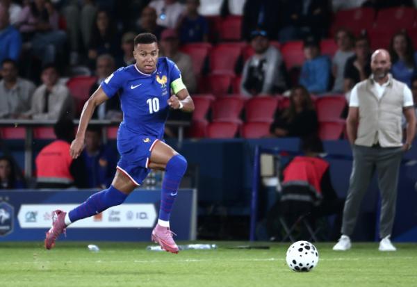 Le capitaine des Bleus Kylian Mbappe lors du match de qualifications au Mondial-2026 contre l'Islande, le 9 septembre 2025 au Parc des Princes