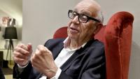 Le sociologue suisse Jean Ziegler, le 2 avril 2019 à Vienne, en Autriche
