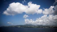 Vue de Fort-de-France, en Martinique, le 13 novembre 2024