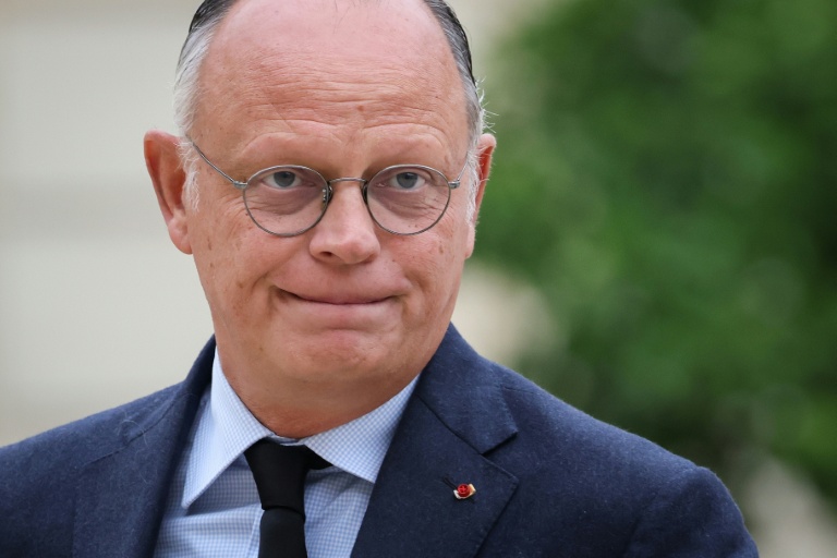 Édouard Philippe à l'Élysée le 10 octobre 2025