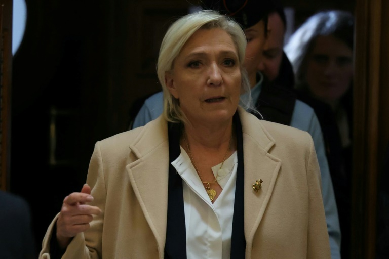Marine Le Pen, le 11 février 2026 à la cour d'appel de Paris