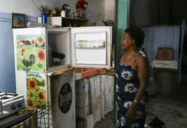 Arminda de la Cruz, dans son appartement de La Vieille Havane, à Cuba, le 18 mai 2026