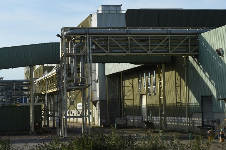 La papeterie Chapelle Darblay à Grand-Couronne, le 22 septembre 2022 en Seine-Maritime