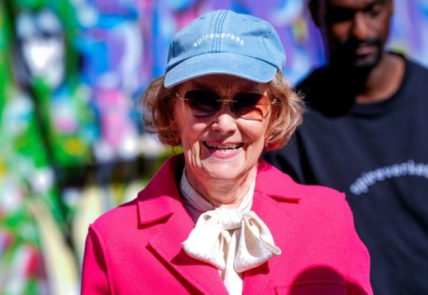 La reine Sonja de Norvège à Oslo le 23 avril 2026